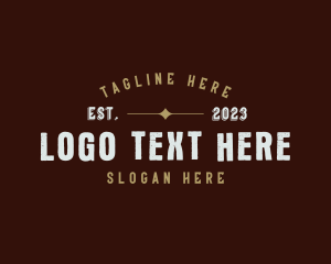 Generic Rustic Business Logo