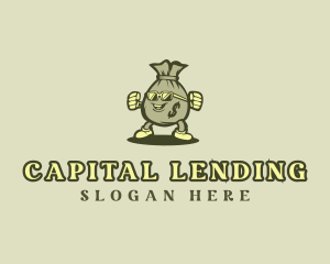 Lending - Cool Money Sack logo design