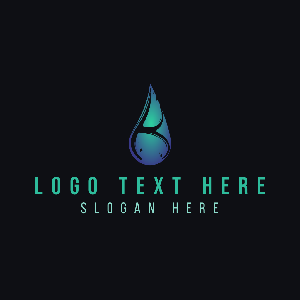 Elegant Water Droplet Letter K Logo | BrandCrowd Logo Maker