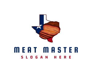 Texas State Brisket logo design