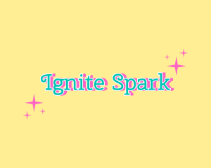 Sparkly Star Script logo design