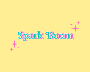 Sparkly Star Script logo design