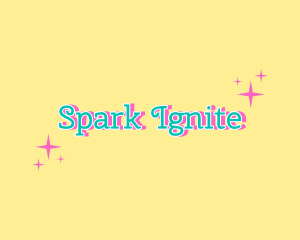 Sparkly Star Script logo design