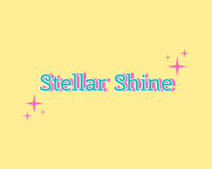 Sparkly Star Script logo design