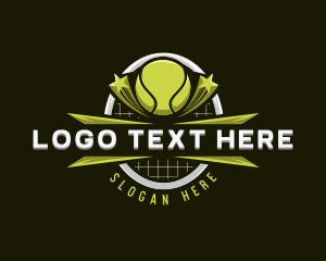 Athletic - Tennis Sports Tournament logo design