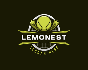 Tennis Sports Tournament Logo