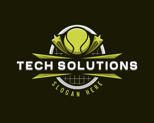 Atletic - Tennis Sports Tournament logo design