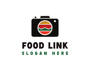 Fast Food Photographer Camera logo design