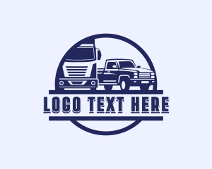 Truck Vehicle Transport Logo