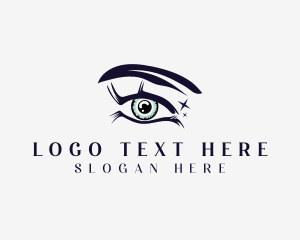 Beauty Vlogger - Eyelash Perm Salon logo design