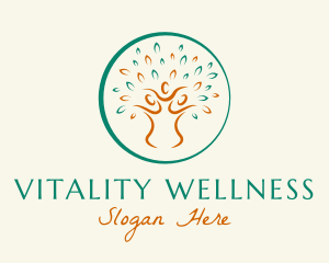 Lifestyle Wellness People logo design