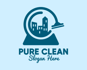 Clean Squeegee City  logo design