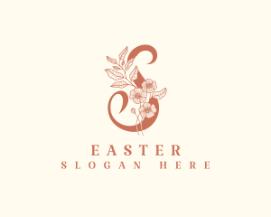 Elegant Floral Garden Logo