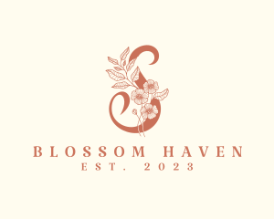 Flowers - Elegant Floral Garden logo design