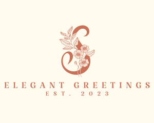 Elegant Floral Garden logo design