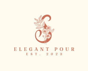 Elegant Floral Garden logo design