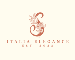 Elegant Floral Garden logo design