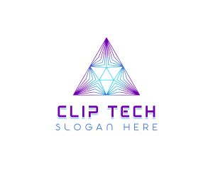 Tech Pyramid Developer logo design