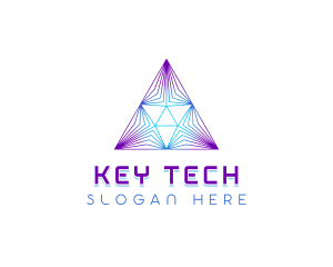 Tech Pyramid Developer logo design