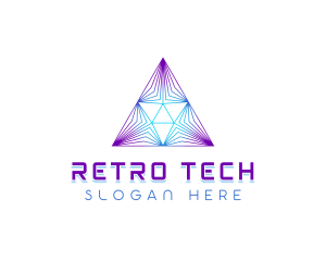 Tech Pyramid Developer logo design