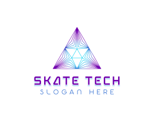 Tech Pyramid Developer logo design