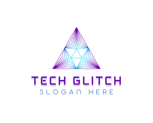 Tech Pyramid Developer logo design