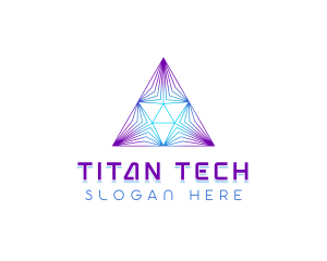 Tech Pyramid Developer logo design