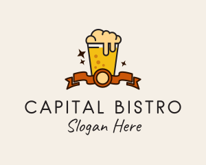 Beer Pub Bistro logo design