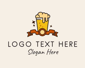 Lager - Beer Pub Bistro logo design