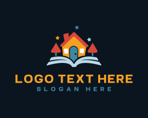 Kids Book Publisher logo design