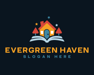 Trees - Kids Book Publisher logo design