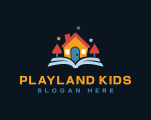 Kids Book Publisher logo design