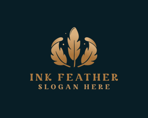 Quill - Quill Feather Stationery logo design