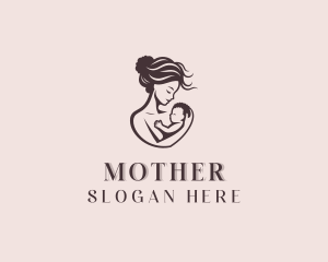 Mother Infant Pediatric logo design