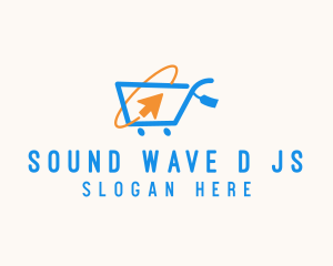 Gs - Online Market Cart logo design