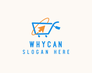 Shopping - Online Market Cart logo design