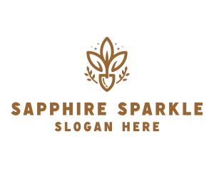 Sparkle Shovel Plant logo design