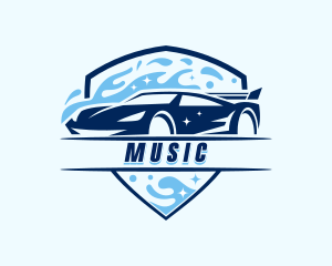 Vehicle Car Wash Logo
