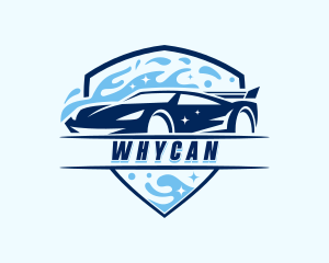 Car Care - Vehicle Car Wash logo design