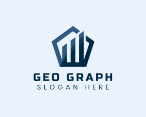 Accounting Finance Graph logo design