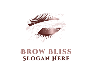 Eyebrow - Eyebrow Eyelashes Beauty logo design