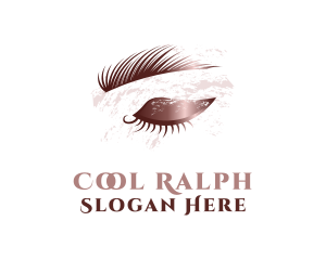 Eyebrow Eyelashes Beauty logo design