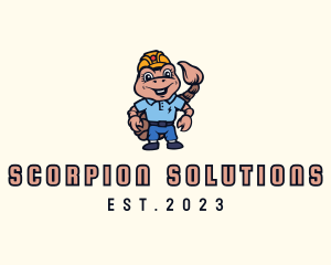 Scorpion - Scorpion Engineer Construction logo design