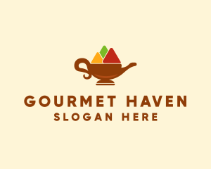 Natural Food Flavor logo design