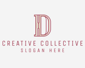 Elegant Modern Letter D  logo design