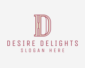 Elegant Modern Letter D  logo design