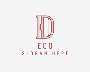 Elegant Modern Letter D  logo design