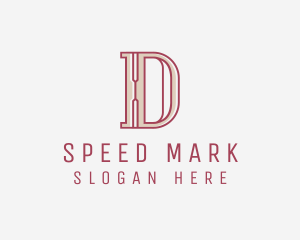 Elegant Modern Letter D  logo design