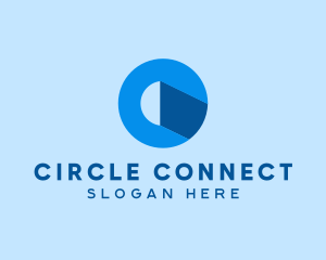 Circle - Modern Letter O Circle logo design