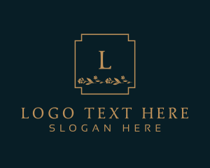 Brand - Elegant Luxury Floral logo design